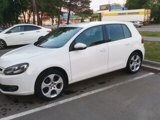 2009 Volkswagen Golf VI, белый, 880000 рублей, вид 5