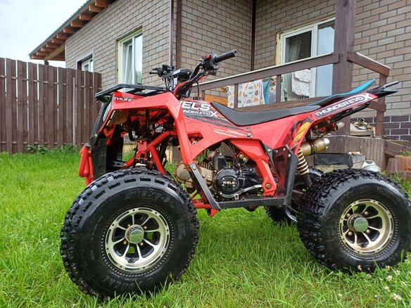 2022 Wels Thunder 125, красный, 99999 рублей - вид 15