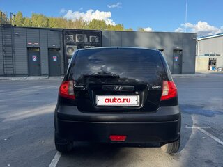 2008 Hyundai Getz I Рестайлинг, чёрный, 459000 рублей, вид 5
