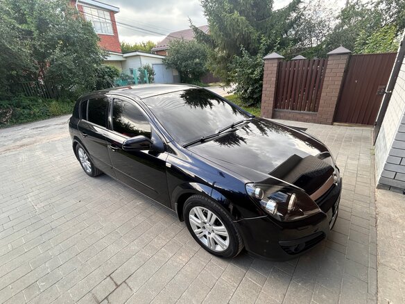2007 Opel Astra H, чёрный - вид 12