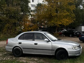 2005 Hyundai Accent ТагАЗ II, серебристый, 235000 рублей, вид 5