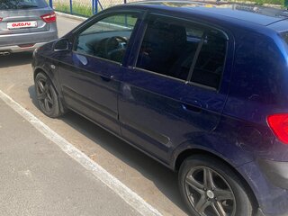 2007 Hyundai Getz I Рестайлинг, синий, 700000 рублей, вид 4