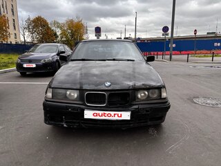 1993 BMW 3 серии 318i III (E36), чёрный, 185000 рублей, вид 2