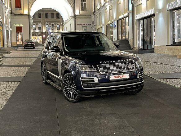 2018 Land Rover Range Rover IV Рестайлинг, синий - вид 28