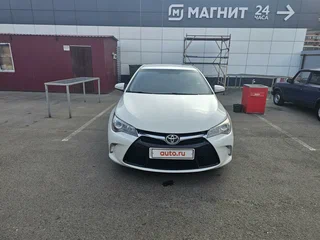 2016 Toyota Camry US Market VII (XV50) Рестайлинг, белый, 1300000 рублей, вид 1