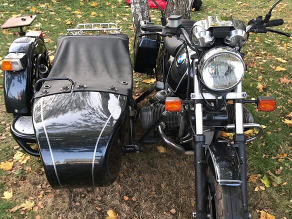 1993 BMW R 100 R, синий - вид 5