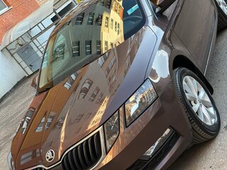 2018 Skoda Octavia III (A7) Рестайлинг, коричневый, 1840000 рублей, вид 5