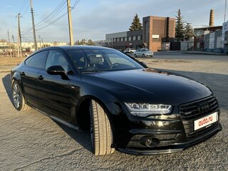 2015 Audi A7 I (4G) Рестайлинг, чёрный, 3900000 рублей, вид 2