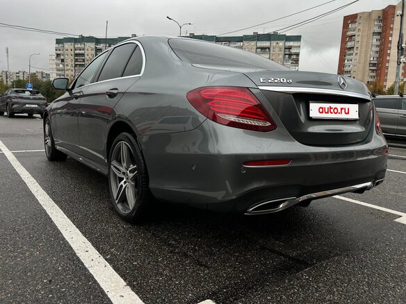 2019 Mercedes-Benz E-Класс 220 d V (W213, S213, C238), серый - вид 3