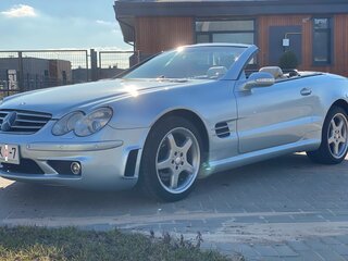 2002 Mercedes-Benz SL-Класс 500 5-speed V (R230), серый, 1700000 рублей, вид 5