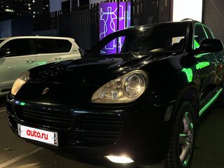 2003 Porsche Cayenne S I (955), чёрный, 850000 рублей, вид 1