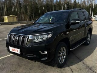 2018 Toyota Land Cruiser Prado 150 Series Рестайлинг 2, чёрный, 4099000 рублей, вид 1