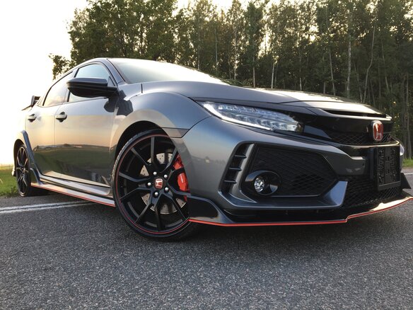 2017 Honda Civic Type R X, серый - вид 4