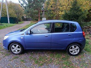 2008 Chevrolet Aveo I Рестайлинг, синий, 370000 рублей, вид 5