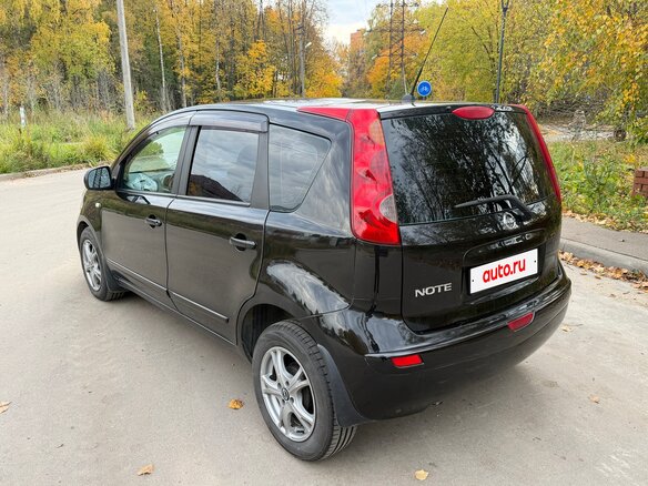 2008 Nissan Note I, чёрный, 770000 рублей - вид 3