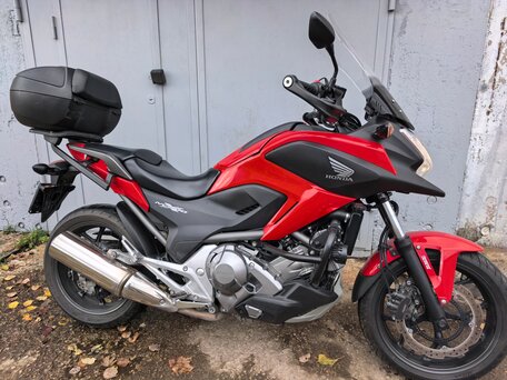2013 Honda NC 700X, красный, 610000 рублей, вид 1