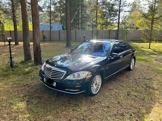 2011 Mercedes-Benz S-Класс 500 Long V (W221) Рестайлинг, чёрный, 1900000 рублей, вид 1