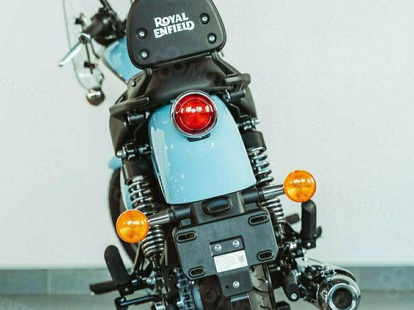 2026 Royal Enfield Meteor, голубой, 528000 рублей - вид 14