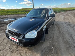 2014 Lada (ВАЗ) Priora I Рестайлинг, чёрный, 425000 рублей, вид 1