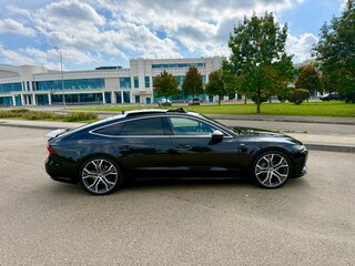 2018 Audi A7 50 TDI II (4K), серый, 5150000 рублей, вид 3