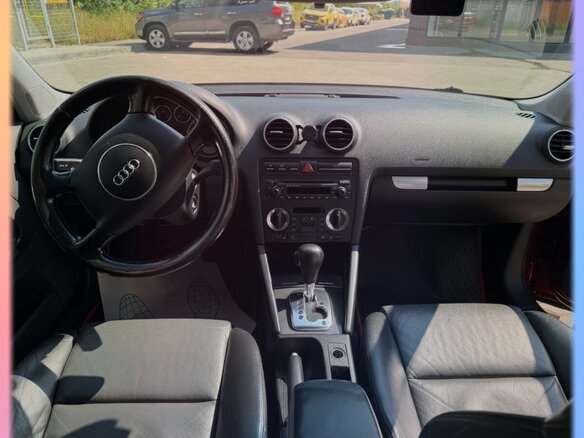 2004 Audi A3 II (8P), пурпурный, 640000 рублей - вид 17