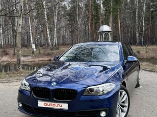 2016 BMW 5 серии 520d VI (F10/F11/F07) Рестайлинг, синий, 2600000 рублей, вид 3
