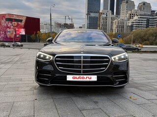 2021 Mercedes-Benz S-Класс 450 Long 4MATIC VII (W223), чёрный, 9500000 рублей, вид 3