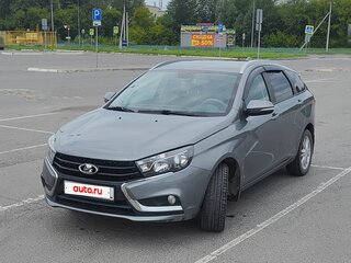 2019 Lada (ВАЗ) Vesta SW I, серый, 930000 рублей, вид 2
