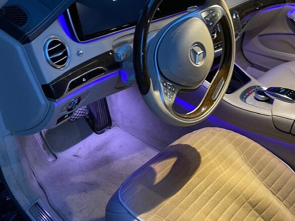 2014 Mercedes-Benz S-Класс 500 Long VI (W222, C217), чёрный, 4500000 рублей - вид 4