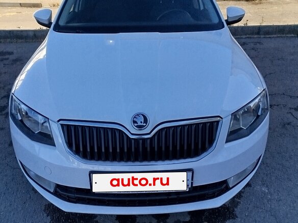 2014 Skoda Octavia III (A7), белый, 1400000 рублей