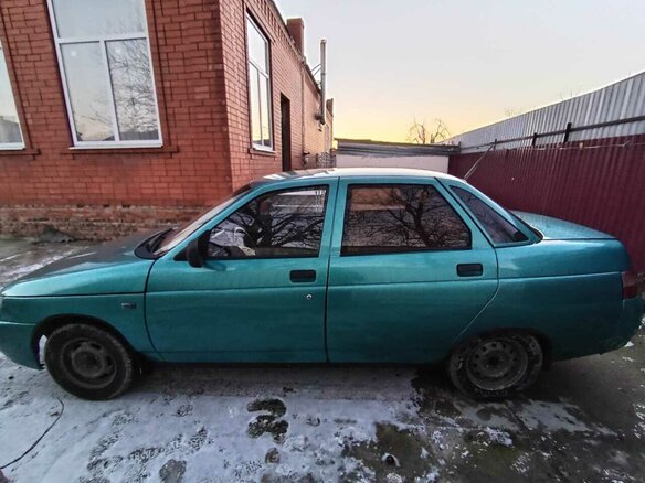 1999 Lada (ВАЗ) 2110, голубой, 187000 рублей - вид 3