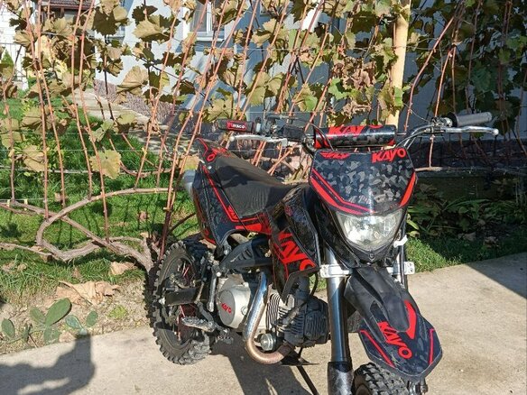 2022 Kayo Evolution YX125EM, красный, 72000 рублей - вид 5