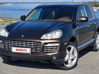 2008 Porsche Cayenne Turbo I Рестайлинг (957), коричневый, 1490000 рублей, вид 1