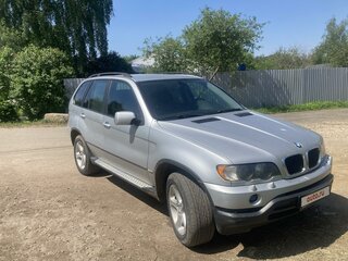 2002 BMW X5 3.0d I (E53), серебристый, 900000 рублей, вид 3