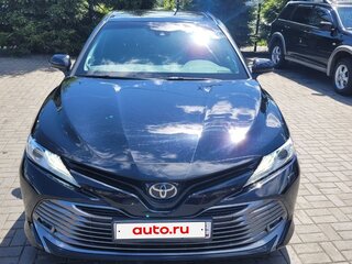 2018 Toyota Camry VIII (XV70), чёрный, 3250000 рублей, вид 1