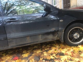 2006 Mitsubishi Lancer IX Рестайлинг, чёрный, 250000 рублей, вид 4