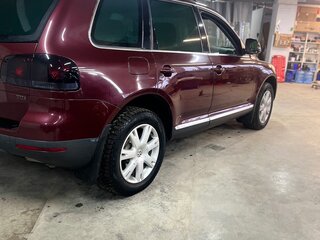 2008 Volkswagen Touareg I Рестайлинг, фиолетовый, 1099000 рублей, вид 2