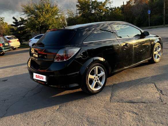 2008 Opel Astra GTC H Рестайлинг, чёрный - вид 5