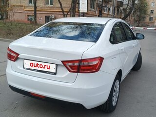 2019 Lada (ВАЗ) Vesta I, белый, 850000 рублей, вид 4