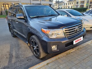 2015 Toyota Land Cruiser 200 Series Рестайлинг 1, серый, 5200000 рублей, вид 4