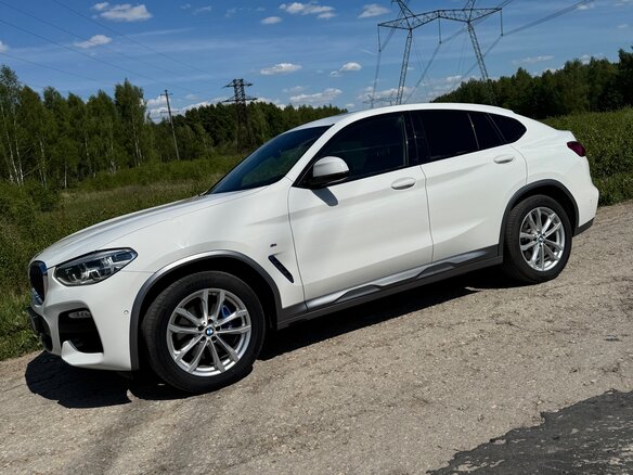 2019 BMW X4 20i II (G02), белый, 4500000 рублей - вид 3