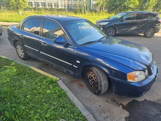 2003 Kia Magentis I Рестайлинг, синий, 270000 рублей, вид 2