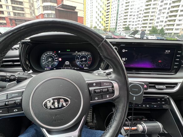 2020 Kia K5 III, чёрный, 2890000 рублей - вид 6