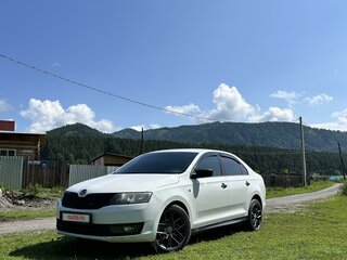 2015 Skoda Rapid I, белый, 840000 рублей, вид 5