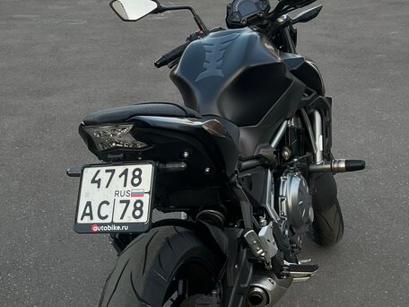 2017 Kawasaki Z 650, чёрный, 600000 рублей, вид 4