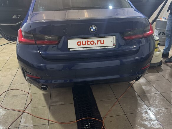 2020 BMW 3 серии 318d VII (G2x), синий, 3200000 рублей - вид 1