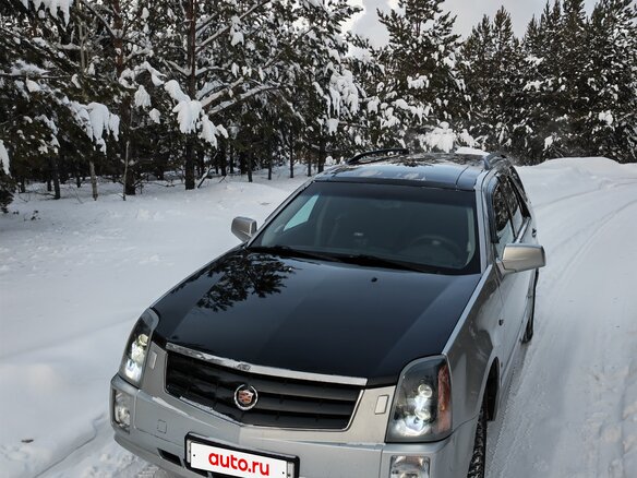 2007 Cadillac SRX I, серебристый, 810000 рублей