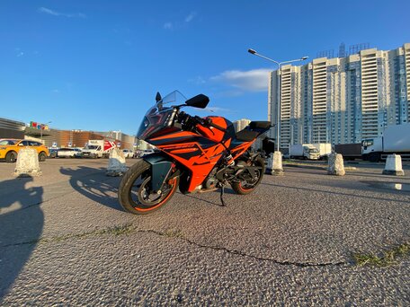2022 KTM RC 390, синий, 395000 рублей, вид 4