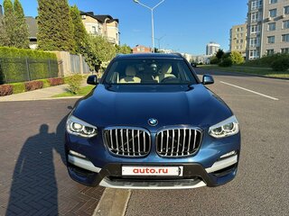 2019 BMW X3 30i sDrive III (G01), синий, 3590000 рублей, вид 3