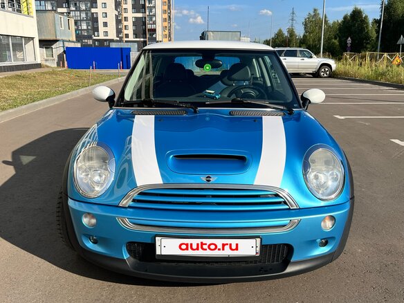2004 Mini Hatch Cooper S I (R50), синий, 1065000 рублей - вид 22